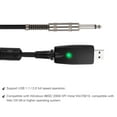 thumbnail image 3 of USB Guitar Audio Cable USB Male Interface to 6.35mm 1/4inch Mono Electric Guitar Connection Cable Professional Guitar to PC USB Link Recording Cable Compatible with Windows, 3 of 7