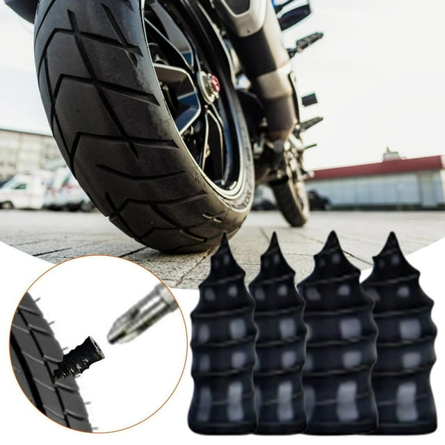 Tire Repair Rubber Nail Vacuum Tire Repair Kits Rubber Nails Tire Screw Plug Fast Tool Tire Repair Nail For Car Motorcycle Truck Tractor Tire Puncture Repa