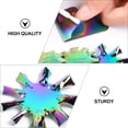 thumbnail image 4 of 1 Set Stainless Steel Nail Template French Manicure Template DIY Steel Plate, 4 of 8