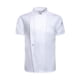 thumbnail image 2 of Chaqueta de abrigo unisex Fernando Ropa de Cocina manga corta Uniforme de verano blanco M, 2 of 8