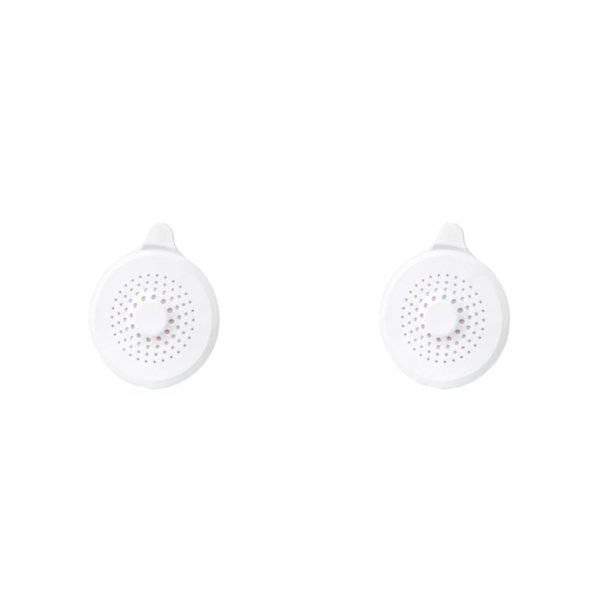Ounissouiy Hogar, oficina, cocina, baño, lavabo, cubierta de filtro para lavabo, recogedor de pelo, colador de bañera, tapón antiobstrucciones, Blanco 2piezas
