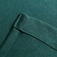 thumbnail image 4 of Innerwin Curtain Blackout Single Panel Thermal Self-Adhesive Top Drape Insulated Bedroom Tie Up Valance Solid Color Privacy Kitchen Green 47.24x78.74", 4 of 4