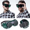 thumbnail image 2 of Solar Powered Welding Goggles with Advanced Protective Wrap Around Lens Design for Outdoor, 2 of 9