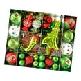 thumbnail image 5 of Dualoai Christmas Ball Ornaments Set Elf Balls Xmas Decoration for Xmas Tree Holiday 82pcs, 5 of 9