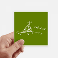 thumbnail image 1 of Stereo Side Formula Function Sticker Square Waterproof Stickers Wallpaper Car Decal, 1 of 1