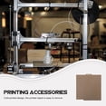 thumbnail image 3 of KAKOWELY double sided build plate Double Sided Magnetic Pei Build Plate For 3d Printers Easy Object Removal Textured And Smooth Surfaces For Versatile Printing 258x258mm, 3 of 4