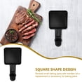 thumbnail image 3 of Miangastore 4 Pcs Mini Poêles à Raclette Carrées en Acier Inoxydable pour Barbecue Fondre le Fromage, 3 of 8