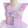thumbnail image 2 of Robe Princesse Sirène Ariel pour Filles Robe Queue de Poisson Sirène Ji Style Western, 2 of 4