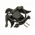 thumbnail image 3 of Renovators Supply Door Knockers for Front Door 5 1/4" Eagle Shaped Oil Rubbed Bronze Finish Brass Door Knockers w/Screws, 3 of 7