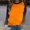Orange, variant on Xqxayjr Womens Long Sleeve Color Block Gradient Tops Lightweight Fall T-Shirts Casual Graphic Crew Neck Blouses Fashion Sweatshirts Outfits