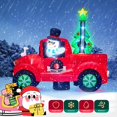 thumbnail image 3 of Camioneta inflable navideña Cosiful con árbol de 2,4 x 1,8 m, 3 of 8