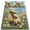 Fold Hem 55x60, variant on Lotusprint LLC 2D Print Personalized Sheep Quilt Bedding Set 55x60, Meadow Floral Farmhouse Decor For Animal Lovers
