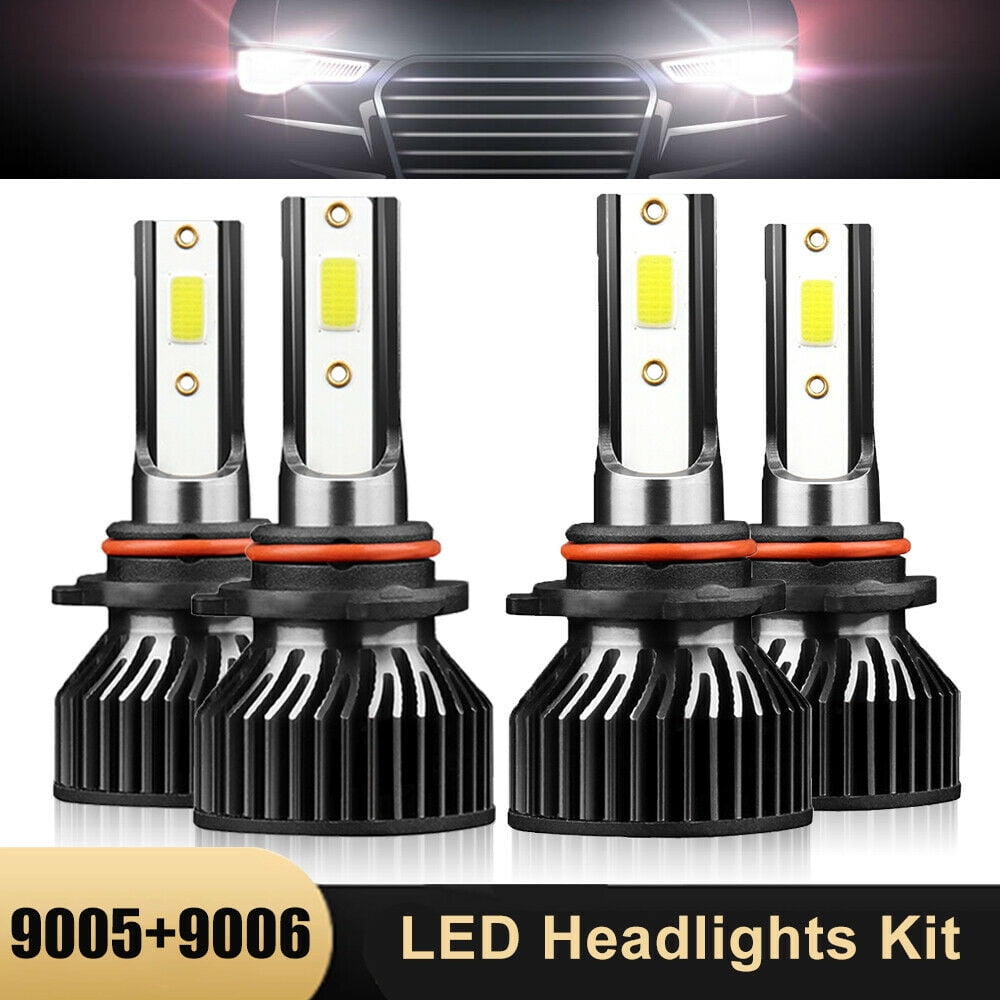 9005 9006 LED Headlight Hi/Lo Combo Conversion Kit for Nissan Titan 2004-2015