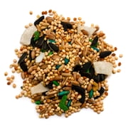 Pennington Medium Bird Blend Bird Food for Cockatiels, Love Birds; 3 lb Bag