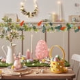 thumbnail image 6 of geerera 6ft Artificial Eucalyptus Garland with Eggs & Carrots, Hanging Fake Flower Greenery Vine for Easter, Spring Wedding Table Centerpiece, Wall Door Hanging, Home Decor, 6 of 9