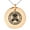Rose, variant on Stainless Steel Bio Zombie Outbreak Response Team Engraved Small Medallion Circle Charm Pendant Necklace