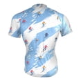 thumbnail image 4 of joogoo Skater on Winter Pattern Men's Cycling Jerseys Mountain Bike Short Sleeve Tops XL, 4 of 7