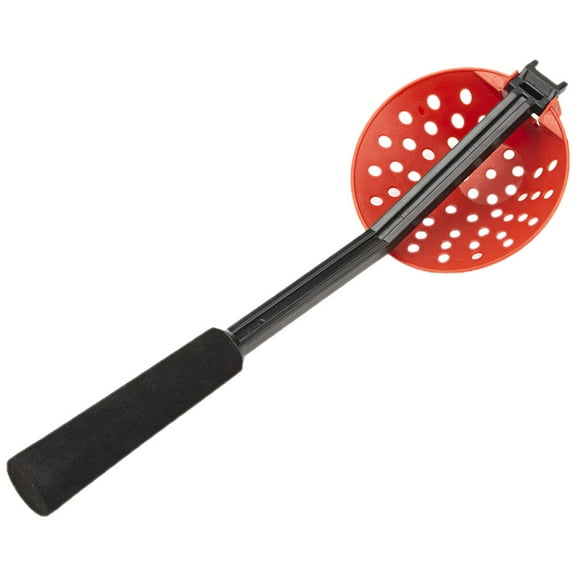 MEIBUTYUP Foldable Multi-Color Plastic Ice Fishing Scoop Skimmer with Ergonomic Handle Outdoor Gear Tool