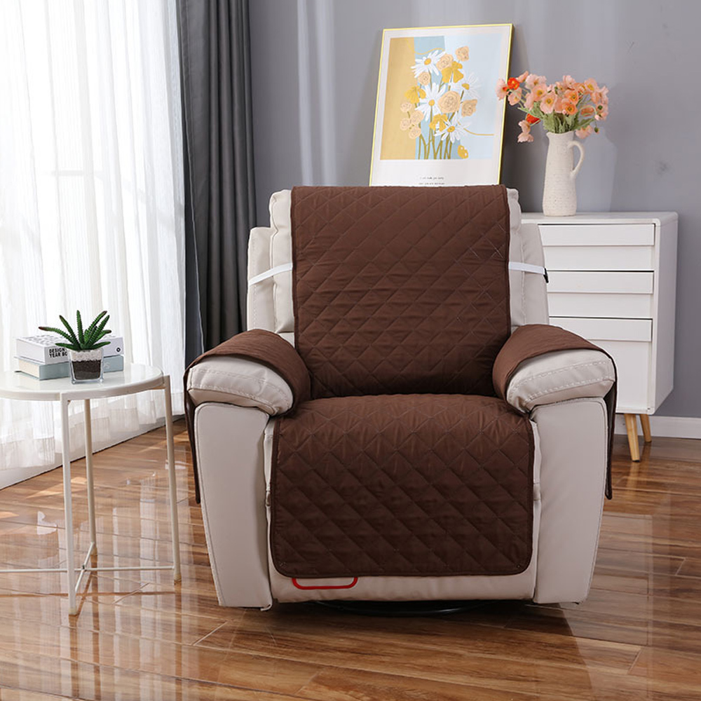 Jahy2Tech Recliner Chair Couch Slipcover Mat Armchair Throw Sofa Cover