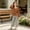 Brown, variant on SGFCWSX Girls 2 Piece Outfits Bell Sleeve V Neck Peplum Tops Striped Wide Leg Pants Casual Clothes Set Beige Size 11