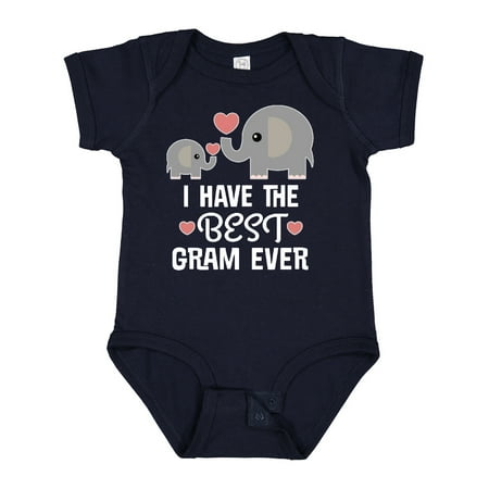 

Inktastic Best Gram Ever Grandchild Gift Baby Boy or Baby Girl Bodysuit