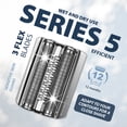 thumbnail image 3 of 2-Pack 52S Replacement Heads for Series 5, Compatible with Shaver Models 5090/5190cc, 5040/5140s, 5030s, 5147s, 5145s, 5195cc, 5197cc,Silver, 3 of 9