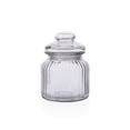thumbnail image 1 of Yuarrent Frasco de almacenamiento de alimentos de vidrio de 2 piezas Frascos de botella de contenedor sellado con tapa Organizadores de utensilios de cocina 230ml Yuarrent HA063657-01, 1 of 6