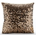 thumbnail image 1 of Cushion Covers, Pillow Cover 22x22 inch (55x55 cm), Gold Pillow Cover, Metallic Sequins Sparkly Glitter Throw Pillow Cover, Art Silk Square Throw Pillow Cover, Solid - Shocker Gold, 1 of 3