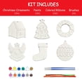 thumbnail image 2 of Kit de Manualidades Navideñas DIY con Adornos de Resina y Pinturas para Niños, 2 of 6