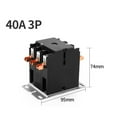 thumbnail image 2 of 1pc Motor Contactor 3 Pole Coil 25/32/40A 220AC Air Conditioner Replacement Relay For Lighting Compressors ,Replace Most, 2 of 4