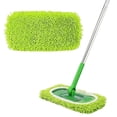 thumbnail image 6 of Eliaeconx Reusable Mop Pad, Washable Flat Mop Replacement Cover, Absorbent Microfiber Cleaning Cloth for Floor Mopping, 10x4.5 Inch 2-Pack Set, C, 6 of 8