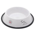 thumbnail image 1 of Tazón Blanco Mate Para Mascota Feed Me 0.9 l ( 32 oz), 1 of 1