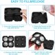 thumbnail image 4 of Bandejas para cubitos de hielo Diamond Ice Cube Reutilizable Silicona Flexible 4 cavidades Máquina para hacer hielo para enfriar cócteles de whisky, Embudo incluido, Fácil liberación, 4 of 7