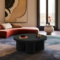 thumbnail image 7 of Meridian Furniture Rhodes Contemporary Metal Coffee Table in Black, 7 of 7