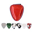 thumbnail image 2 of Étui de Rangement pour Médiators de Guitare Coloré avec 6 Accessoires d'Instruments à Cordes en Celluloïd, 2 of 8