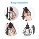 thumbnail image 5 of Lámpara de piso, lámpara de LED habitación con 3 lámparas ajustables Habitación de 3 lámparas de luz de luz de luz con lámpara de alta lámpara de luz de luz de cama con sombras de dormitorio Decorar e, 5 of 6
