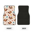 thumbnail image 6 of Salouo Forest Squirrel Nuts for 4-Piece Floor Mats, Custom Fit Car Mats All-Weather Car Foot Mats Automotive Floor Mats for Cars, Trucks, SUVs, Vehicle Floor Liner, 6 of 6