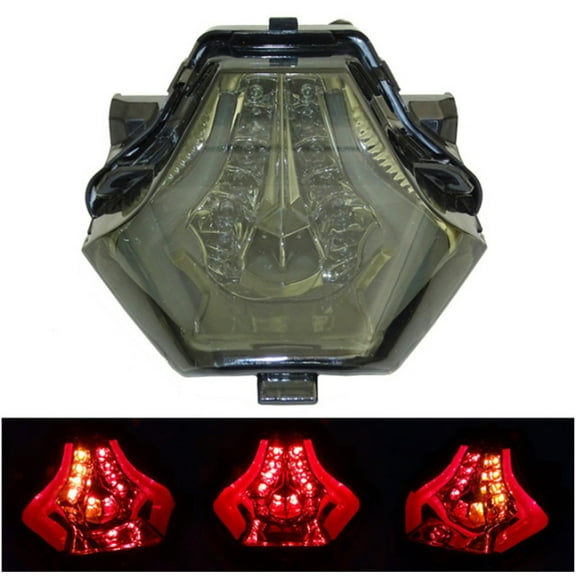 FYUU Motorcycle Rear Flashing Light Stop Brake Blinker Turn Signal Light For Yamaha MT07