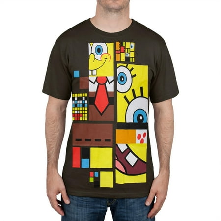 - Spongebob Squarepants - Art Deco Spongebob T-Shirt