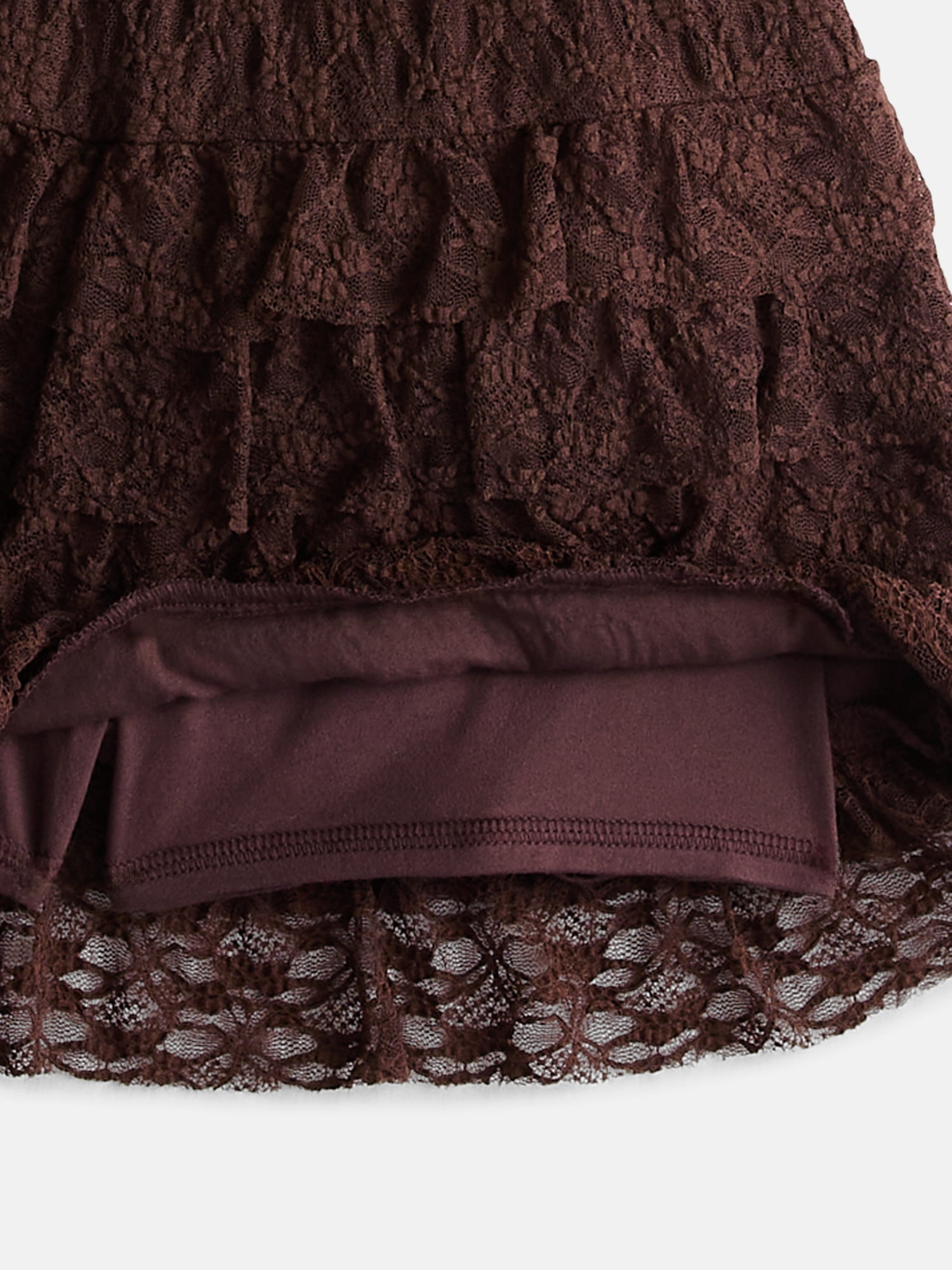Weekend Academy Girls Tiered Lace Skirt, Sizes 4-18