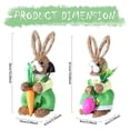 thumbnail image 3 of Handmade Pu Cute Easter Decoration Ornament Simulation Hugging Carrot Children's Hand Woven Are Not A Work Of Art But Also A Of Emotions Suitable As Heartfelt, 3 of 8