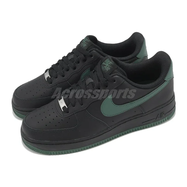 Ni&ke Air Force 1 07 AF1 Black Vintage Green Men Unisex Casual Shoes FJ4146-001