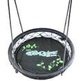 thumbnail image 1 of Web Riderz Outdoor Backyard 600-Pound Capacity Nylon Rope Basket Hammock Swing, 1 of 6