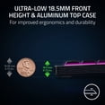 thumbnail image 4 of Razer BlackWidow V4 Low-profile Tenkeyless HyperSpeed Wireless Low-profile Mechanical PC Gaming Keyboard, Black, 4 of 14