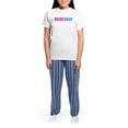 thumbnail image 4 of CafePress - I'm The Bridesman Women's Light Pajamas - Women's Short Sleeve Print T-Shirt and Pants Light Cotton Pajama Set, 4 of 7