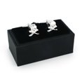 thumbnail image 2 of Gemelos con forma de calavera de Halloween para hombre, diseño de calavera puntiaguda, 2 of 3