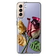 thumbnail image 1 of MUNDAZE Samsung Galaxy S22 Red Yellow Dried Roses Double Layer Phone Case Cover, 1 of 5