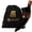 Dark Brown, variant on Mythrojan Viking Cup 500 ML Drinking Horn with Black Genuine Leather Holder