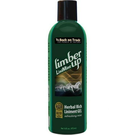 UPC: 0851026008286 | Back on Track USA 1LMBRPG016 16 oz Limber Up Liniment Gel