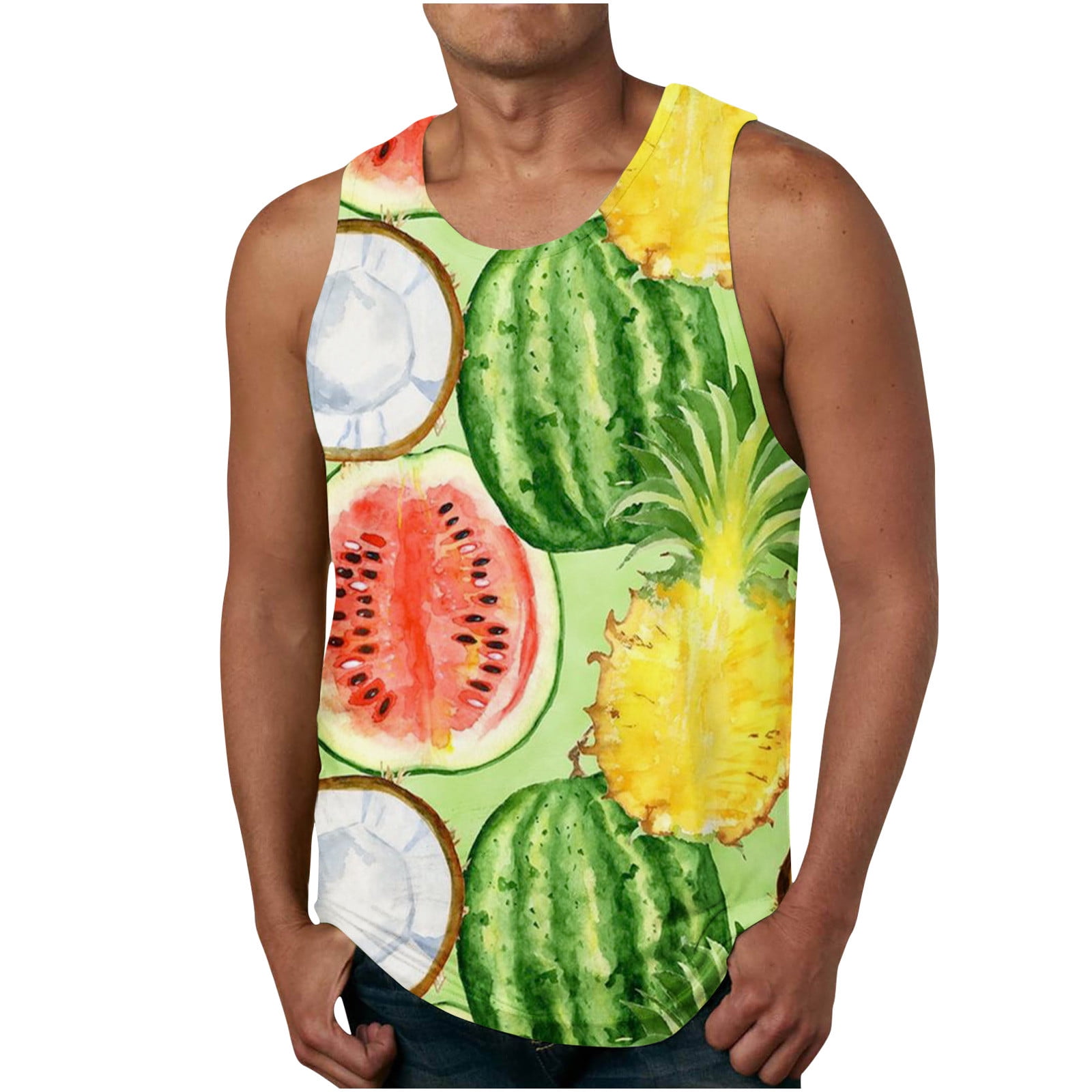 Débardeur Homme Sport à Séchage Rapide - Sans Manches, Pour Musculation, Fitness, Running, Plage - 7